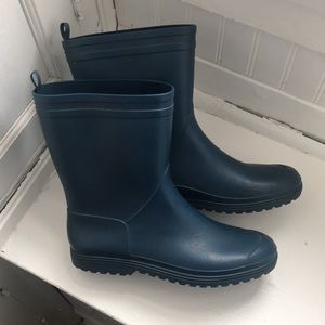 Ocean Blue Rainboots